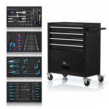 Werkzeugwagen gefüllt mit