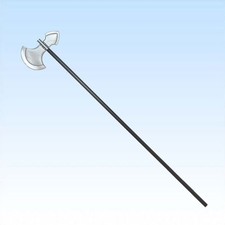 große Hellebarde 123cm Waffe