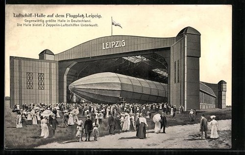 Leipzig luftschiffhalle mit - leipzig,,