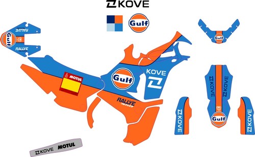 Kit deko motorrad für - motorrad, mx