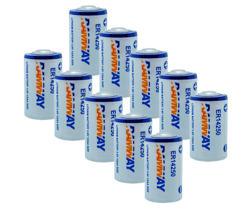 10x lithium batterie 6v - 10x,