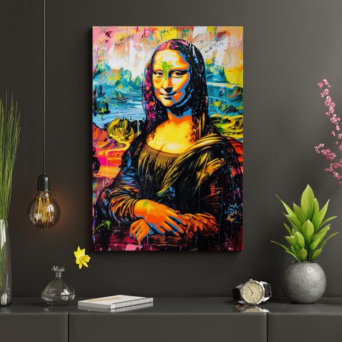 Wandbild mona lisa - mona,