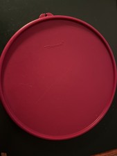 Tupperware T-Deckel, Ersatzdeckel, Nr. 1832-10,Rot  Ø 24,5 / 26 cm, 