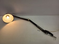 Gelenklampe Made in Sweden Metall Braun 70er 80er Schreibtischlampe #2511828
