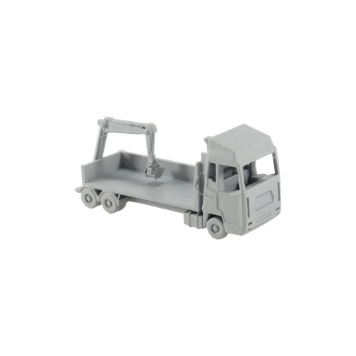 Spur lkw mit zweischalen - mit, zweischalen-
