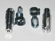 ALU Gabelkopf mit Schnellverschluss M3 oder M4 frei wählbar VE=1 Paar REM Etter 