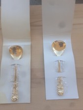 vergoldetet Zuckerlöffel