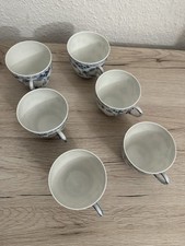 Royal Copenhagen Musselmalet Kaffeetasse Vollspitze 1035 1.Wahl 6 St.