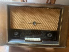 NordmendeAltes Röhren Radio ca. 1957 ; Holzgehäuse von NordMende Modell Fidelio