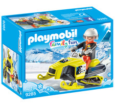 PLAYMOBIL 9285 Schneemobil Motorschlitten Schneemotorrad Wintersport SELTEN RAR