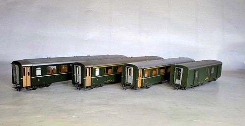 Bemo 2x3251 1x3252 rhb - 2x3251,