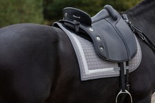 Equinos Barock Schabracke Grau