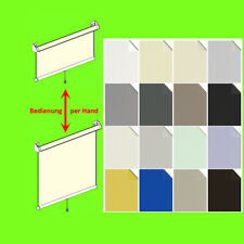 Schnapprollos Springrollo Mittelzug Verdunkelung anschrauben ohne bohren klemmen