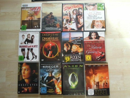 36x stück dvd dvds - dvd´s,