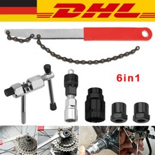Fahrrad Werkzeug Set Zahnkranzabzieher Kurbel-Abzieher Innenlager Kettenpeitsche
