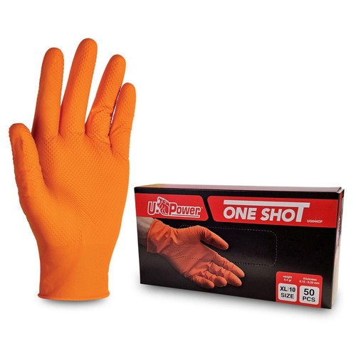 Nitril einweghandschuhe orange - nitril,