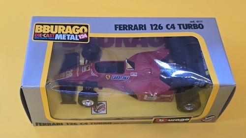 Bburago ferrari 126c4 turbo - ferrari,