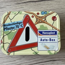Hansaplast Autobox No.  1902, alte Blechdose
