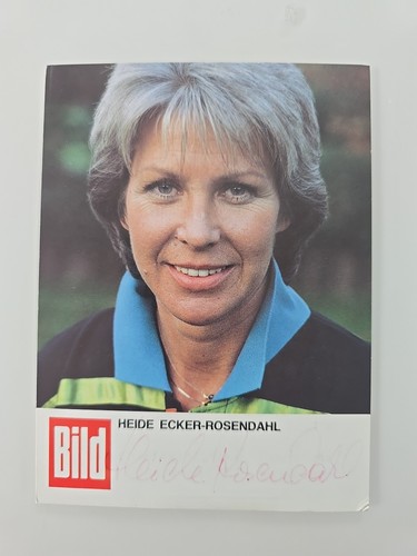 Heide rosendahl autograph - heide,