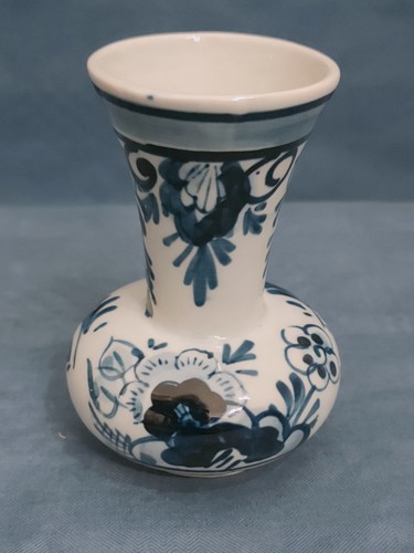 Kleine delfter blau vase - delfter,