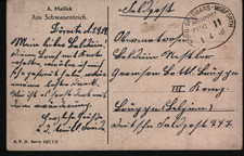 Bahnpost Burg-Gr.Lübars.Mgforth 1918