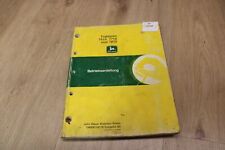 John Deere Traktor 7610 7710 7810 Betriebsanleitung OMAR116778 G6 7/1996 xb10189