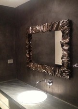 Rahmen Schmiedeeisen für Spiegel Fotos mit oder ohne LED . Maßgeschneider . 850