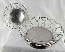 Paar WMF Cromargan Obstkörbe