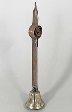 ANTIKE MESSINGGLOCKE AN