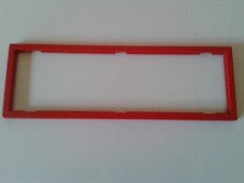 Playmobil 4232 Zirkuswagen Zirkus Raubtier-Käfigwagen Rahmen oben rot Ersatzteil