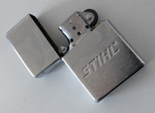 Stihl logo engraved metal - stihl,