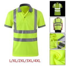 Sicherheits-Arbeitskleidung, reflektierende Bauhemden, Sicherheits-T-Shirt, hohe