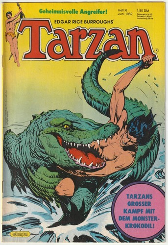 Tarzan 6 1982 - ✪, #6/1982