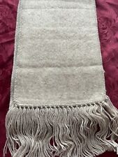 Alpaka Schal aus Peru in creme beige - Neu