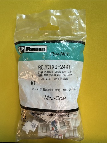 Panduit mini com tx6 rcjctx6 - panduit,