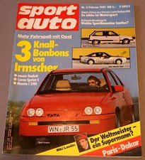 Sport auto 1985 irmscher - 2/1985,