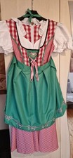Sexy Dirndl rot/weiß kariert