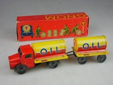 MSB Gnom DDR VEB Blech Horch H3A OIL Tankwagen vintage tin toy + Box 132672