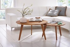 Couchtisch Tisch Beistelltisch 90cm Massivholz geölt Wildeiche Eiche NEU OVP!!!!