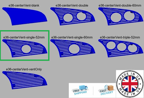 Bmw e36 single air vent - air, boost