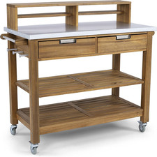 Maho Golden Teak Potting Bench