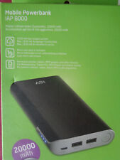 Mobile Powerbank ISY  IAP-8000 schwarz 20 000mAh