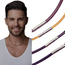 Lederhalskette für Damen &