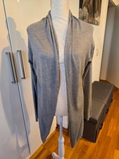 Leichte Strickjacke von Promod, hellgrau meliert, L (40)
