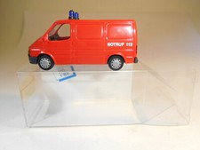 ++ B6330 1/87 Rietze 50530 Ford Transit Kasten Feuerwehr NOTRUF 112 NEU 