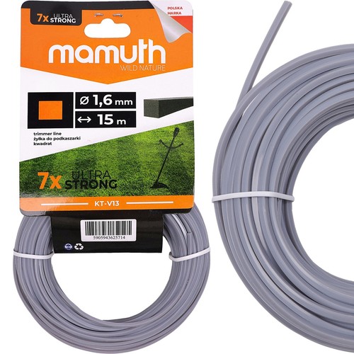 Trimmerfaden 6mm 15m - trimmerfaden,