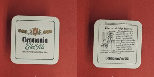 Germania edel pils - germania, Über