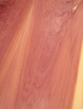 Zeder Furnier Wacholder Aromatische Rotzeder 134x17-19cm 4 Blätter