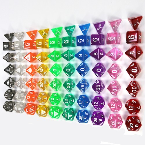 Rpg würfel set teile - set,