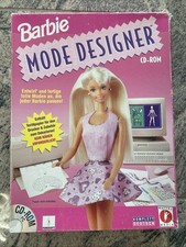 Barbie Mode Designer mit CD Rom Mattel Vintage 1996 96 Retro Computer